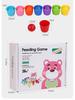 Wooden Multifunctional Kids' Toy: Color Sorting & Feeding Game