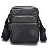 Leather Shoulder Bag for Men with A High-end Feel, Top Layer Cowhide Vertical Design for Business Commuting, Men's Casual Crossbody Bag, Men's Bag