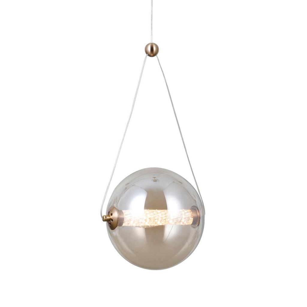 Lampa wisząca LED 9W Rastia PND-34361-M-HBR-AMB Italux