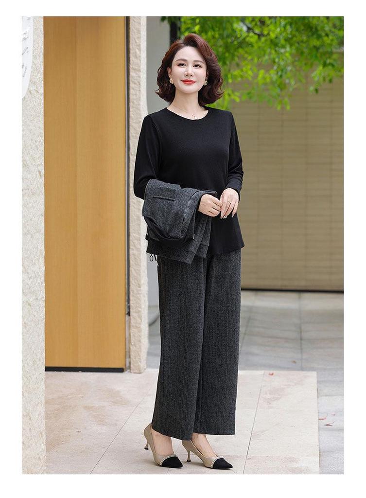 2026 Spring Korean Style Women's Three-Piece Suit: Elegant, Slimming, and Trendy Casual Fashion