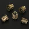 80pcs M4M5M6M8M10 Zinc Alloy Screw In Type Hex Drive Threaded Furniture Insert Nuts Set