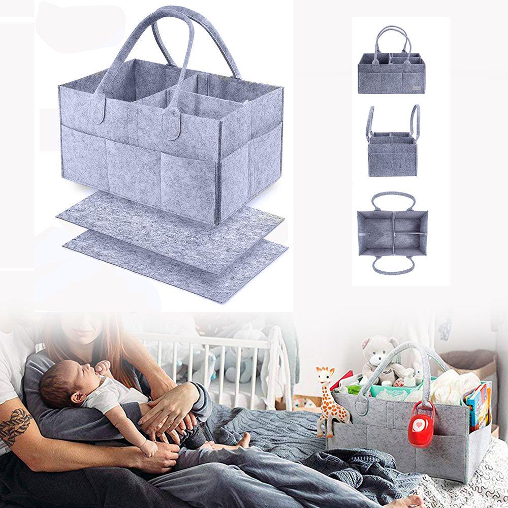 Buy Foldable Nappy Bag Basket Tote Bag Diaper Bag Diaper Organizer