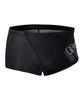 Laelliseupocheu [Osmr680 Blk] Big Logo Sturdy Short Square Regular Men'S Swimsuit Black