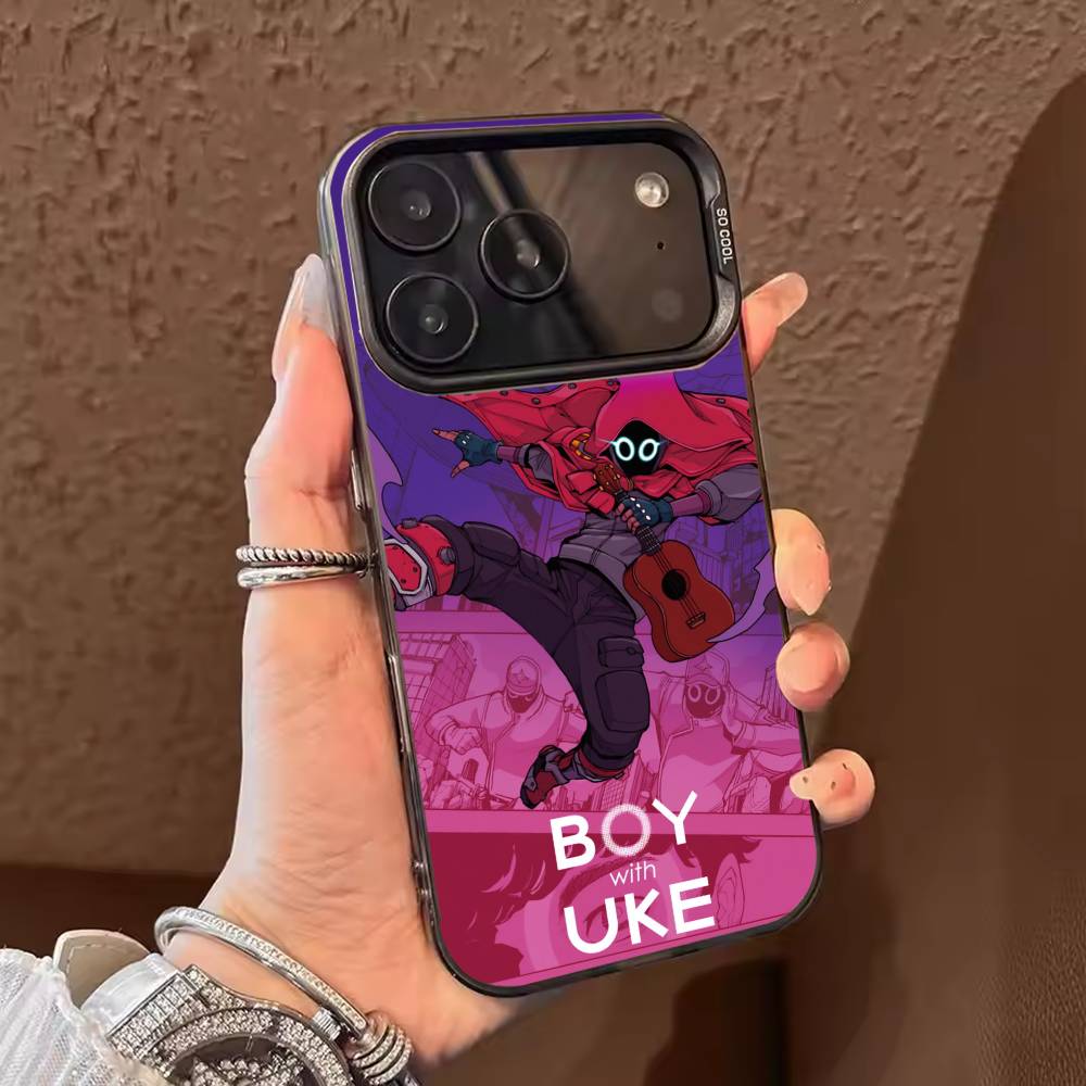 

Funny B-BoyWithUke Singer Phone Case For iPhone 17 16 15 14 13 12 11 Pro Max Plus Silver candy Matte Cover iPhone13PRO