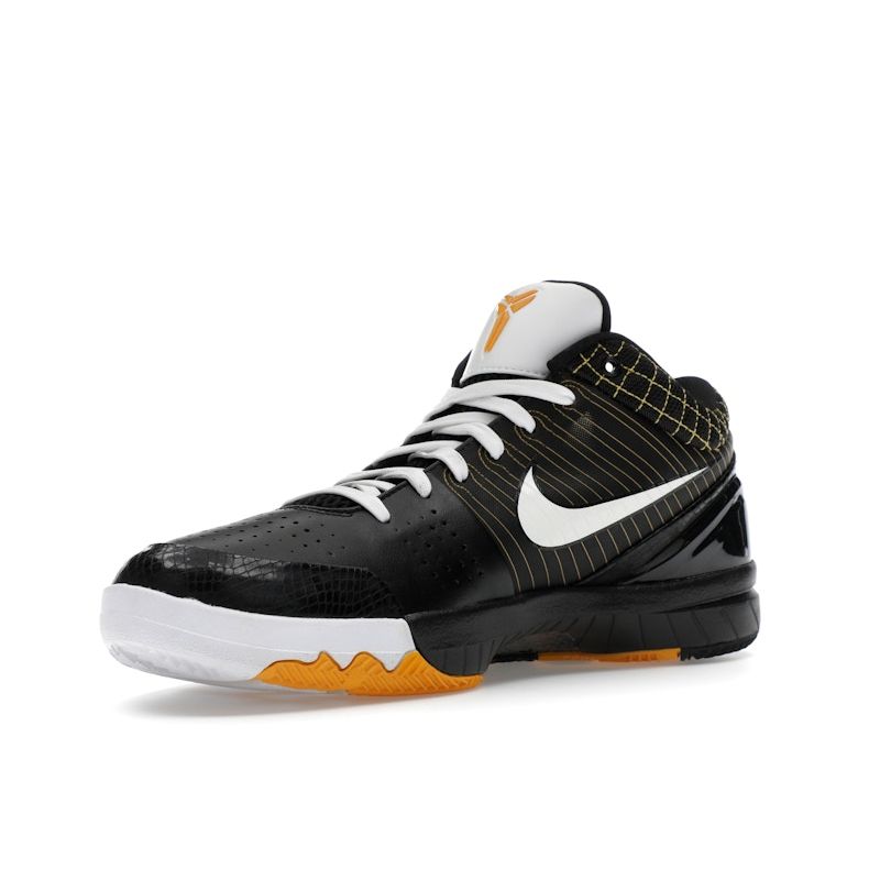 Nike Zoom Kobe 4 Del Sol Men Sneakers Black White-Del-Sol 344335-011