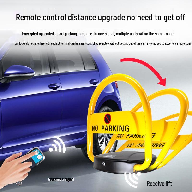 Remote-Controlled Intelligent Automatic Ground Parking Lock