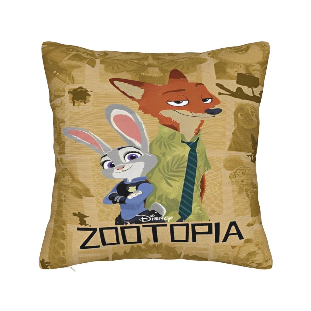 Zootopia Pillowcases Fashion Pillow Case For Sofa Bedroom Home Decor Comfy Pillow Cover