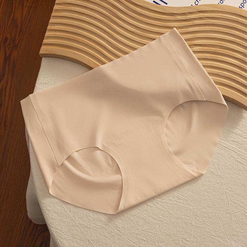 

Versatile Silk Ice Womens Panties With Soft Cotton Crotch And Lightweight Fabric Breathable XL розовый