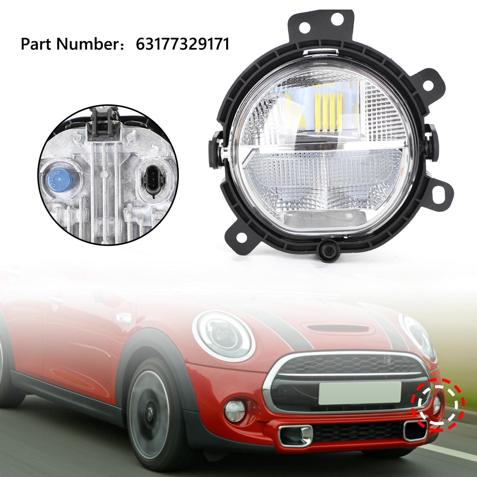 

Передний бампер левая противотуманная фара 63177329171 для BMW Mini F55 F56 F54 F57