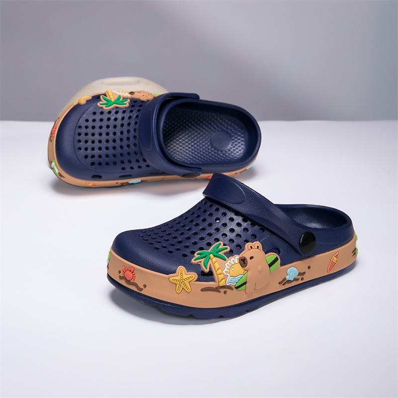Children's Non-Slip EVA Puppy Sandals - Breathable Summer Indoor Slippers