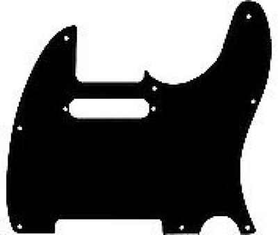 Fender Schlagbrett Originalteile Schlagbrett Standard Tele 8 Schraubenlöcher Schwarz 3-lagig [Artikel]