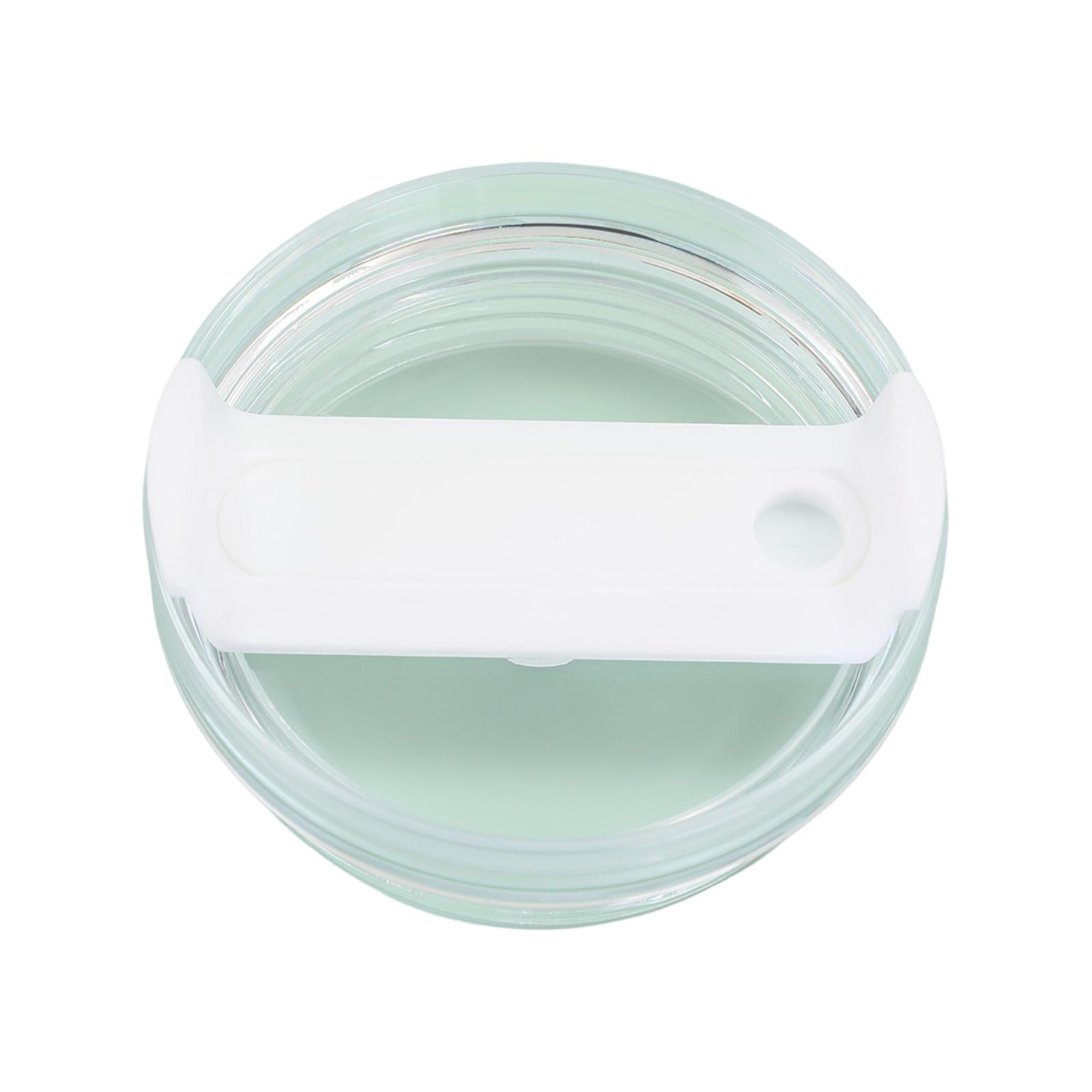 Силиконовая крышка для стакана 40 унций, герметичная, непротекающая крышка для стакана, крышка-стаканчик с трубочкой для автомобиля One Size белый