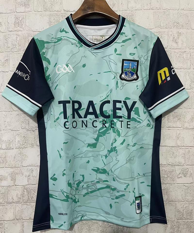 2025 New GAA Irish Meath Dublin Kerry Short Sleeve Men's Rugby Jersey