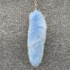 Huge Fluffy Faux Fur Fox Tail Keychain Bag Charms Therian Tail Fox Tail Keychain Fur Pendant Key Chain Plush Pendant Gift For