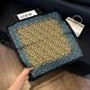 Elegant Silk-Style Square Scarf: Fashionable, Professional Decorative Shawl for Women