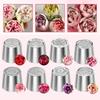 6/8 Pcs Russian Piping Tips Stainless Steel Cake Nozzles Set Layered Rose Icing Tip Flower Piping Tips Kit for Cake Decoration