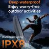 New GPS Outdoor Smartwatch, 1200mAh Battery, Compass, IPX8 Waterproof