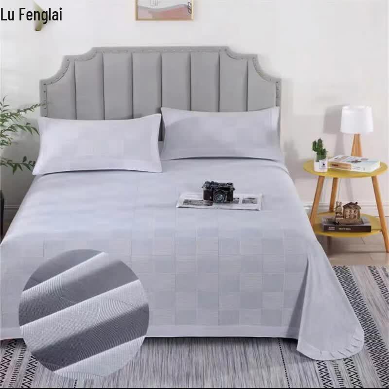 Washable Pure Cotton Coarse Cloth Summer Bedding Set 200x230 cm