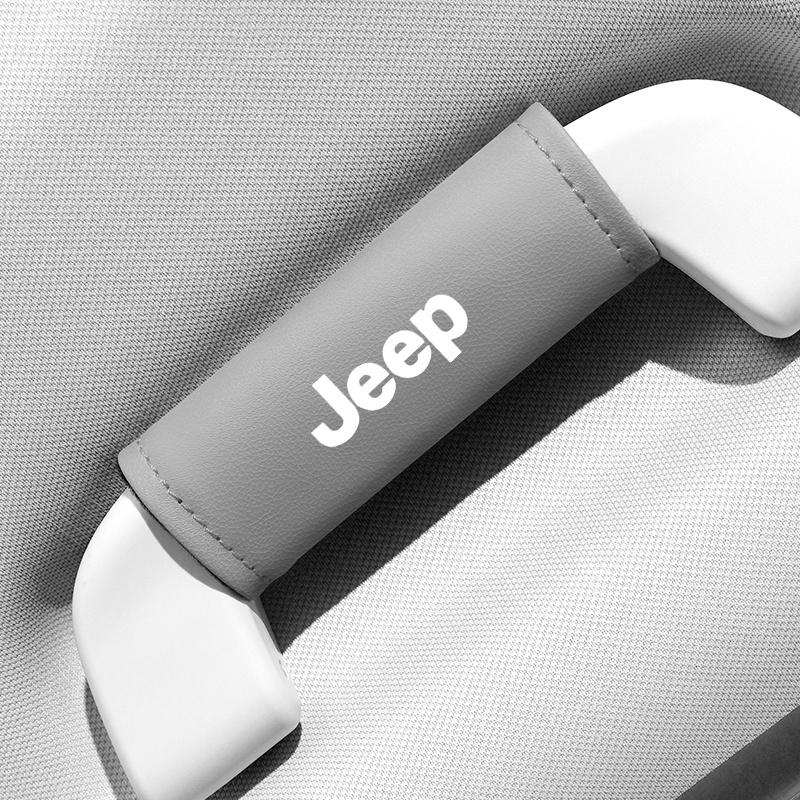 1pc Car Roof Handle Cover Armrest Interior Accessories For Jeep Renegade Wrangler JL JK Gladiator Grand Liberty Cherokee Compass AKP1