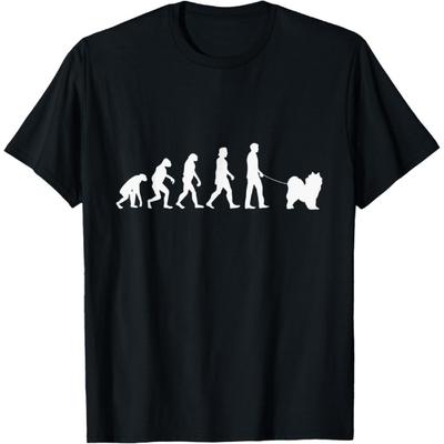 Samoyed Evolution Sleigh Dog Samoyed Samoyed T-Shirt for Men Women Kids
