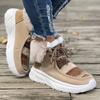 Winter Women Snow Boots Casual High-top Shoes Lightweight Warm Women Sneakers Platform Ankle Boots Plus Size New Outdoor Boots
