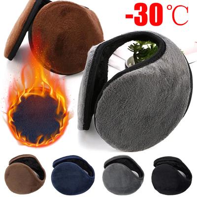 Thicken Fur Earmuffs Windproof Earmuffs Men Women Ear Warm Protector Winter Warm Fleece Earmuff Cycling Warmer Soft Ear Muffs
