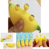 Vibrant Yellow Banana Popper Toy For Anti-anxiety And Adhd Fidget Relief