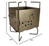 FIREBOX GEN2 Nano Stove Titanium Wood Stove 3-inch [Genuine Japanese Product]
