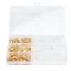 270 Pcs Male Female Wire Spade Connector Insulating Sleeve Wiring Electrical Crimp Terminal Block Ki