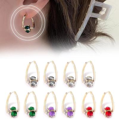 1 Pair Copper Magnetherapy Germanium Earrings Luxury Lymphvity Magnetherapy Earring  Women