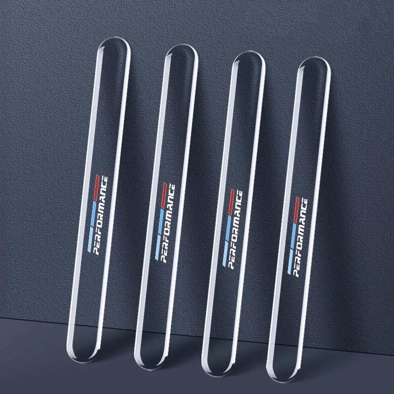 Car Door Edge Protection Strips Anti Scratch Rearview Mirror Anti-collision Sticker For BMW E90 320 318i 320i 325i 320d X1 328xi
