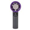 Portable Handheld Fan 100 Speed LED Digital Display Personal Cooling Fan Rechargeable Battery Operated Quiet for Home