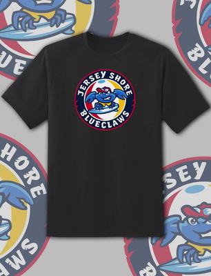 Jersey Shore Blueclaws Logo Milb T Shirt Youth M - Adult 6XL Fast Ship!