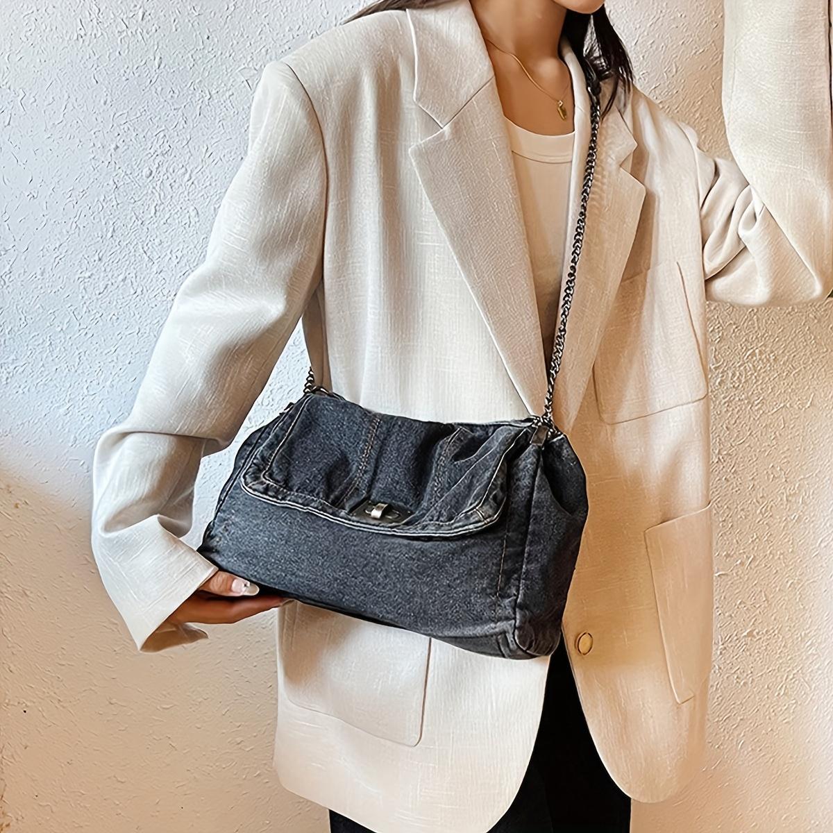 New stylish, classic, versatile retro shoulder bag with large capacity, perfect for shopping and outings. Women s crossbody bag/handbag.