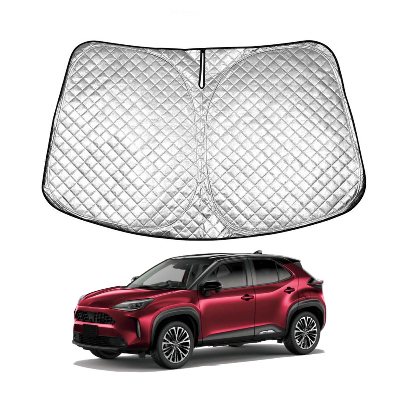 

solay Новый Yaris Cross Солнцезащитный козырек Защита от солнечных ожогов Автомобильный солнцезащитный козырек Лобовое стекло Новый Yaris Cross Солнцезащитный козырек Защита от УФ-лучей Передний солнцезащитный козырек Солнцезащитный козырек Складной