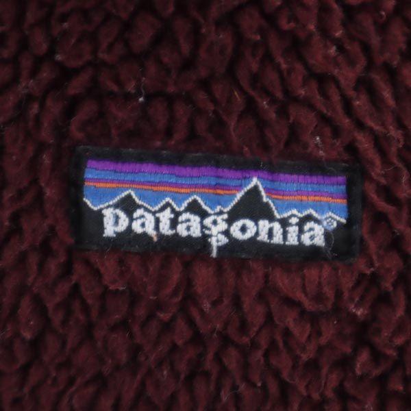 patagonia 23071 Bore Bore Fleece jacket XS Dark red Outdoor Mesh Lining Women Used