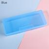 Nails Art Organizer Box Storage Tool Pen Brush Polishing Nail Buffer Files Holder Transparent Plastic Rectangle Container Salon