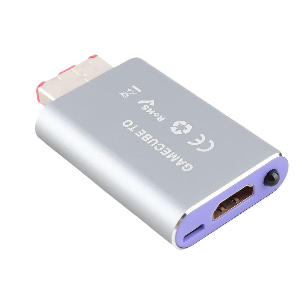 HD Multimedia Interface Adapter Running GCVideo Supports Line Doubling Remote Control Video Game Con
