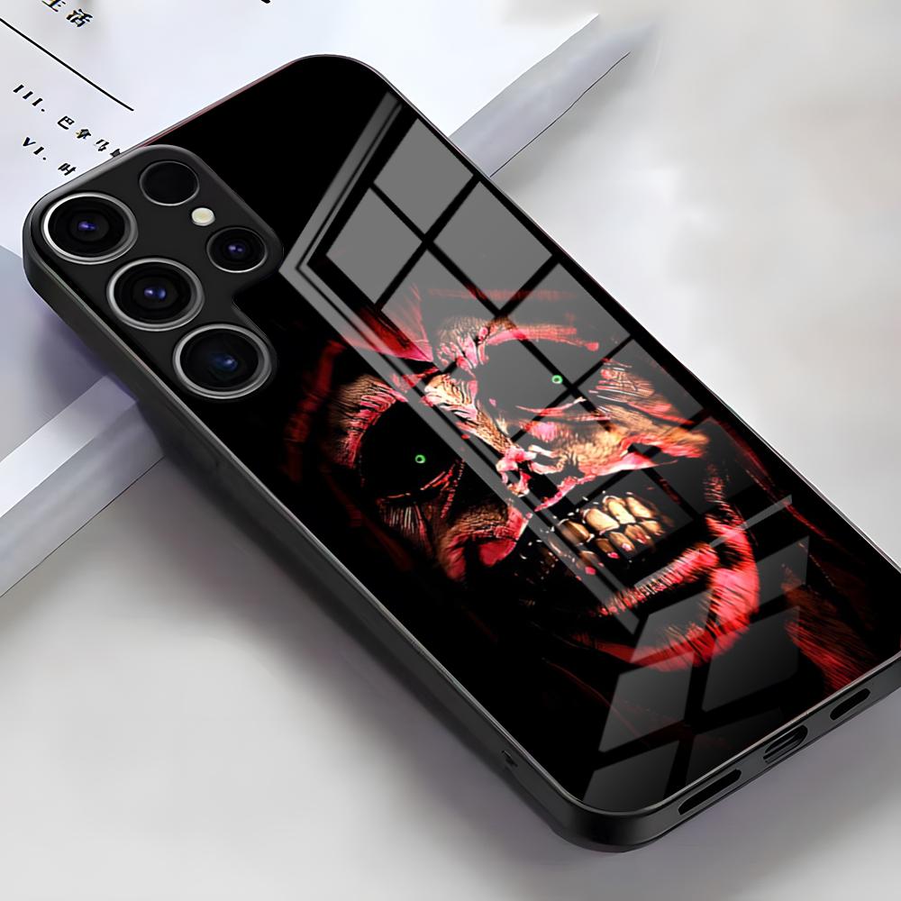 Anime S-Solos L-Levelings Hülle Für Samsung S25 Edge Ultra S23 S22 S21 S20 Ultra Plus S24 Fe A54 A53 A25 Glas Hülle