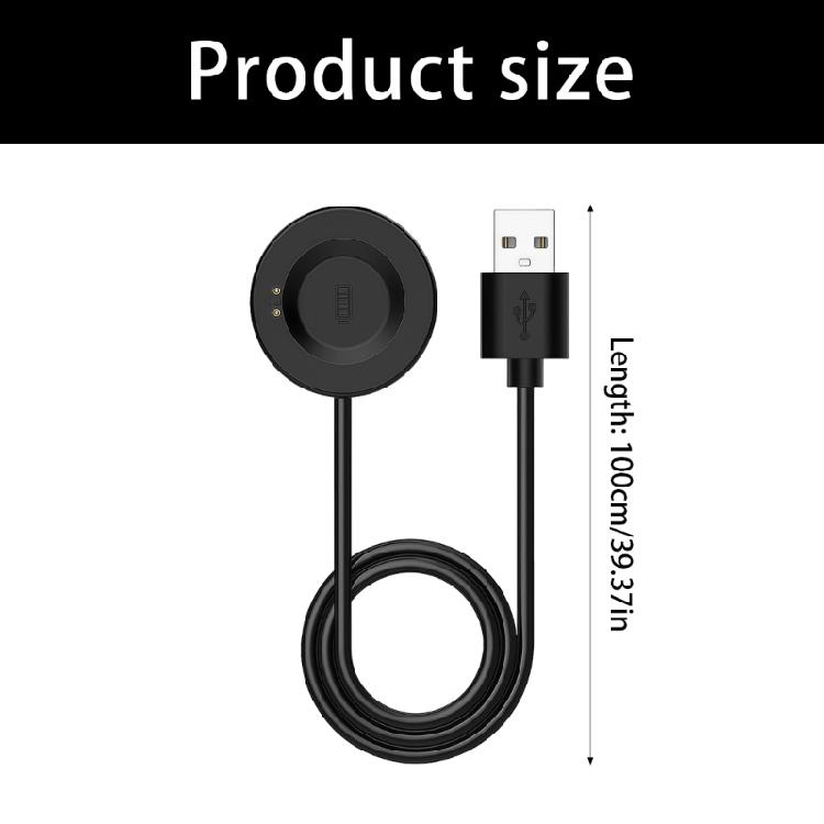 Schnelllade-Magnet-USB-Kabel Kein Verdrehen 1 m Länge Smartwatch Magnetisches Ladekabel Einfach zu bedienen für iTECH 2/3