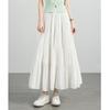 Fee Stil Patchwork Weiß A-Linie Midi Rock