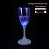 Food-Grade LED Light-Up Champagne Glass - Novel Atmosphere Wedding Banquet Wine Cup