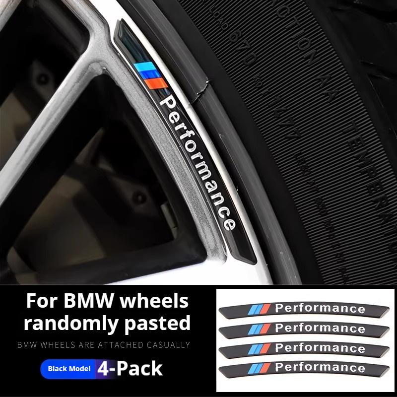 AAAQE1 2026 New 4PCS Car Sticker Brak Caliper Vinyl Decal for BMW M Power X1 X3 X4 X5 X6 E30 E38 E39 E46 E60 E61 E90E70 E83 X5 F45 G60