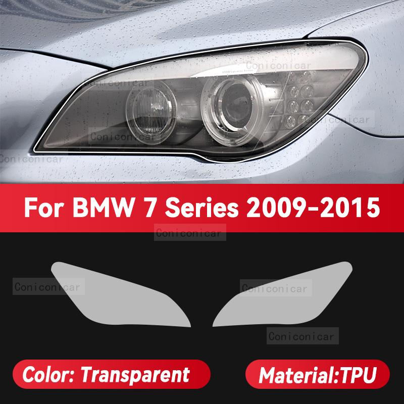 Für BMW 7er F01 F02 G11 G12 2009-2022 Auto Scheinwerfer Transparent TPU Schutzfolie Frontlicht Tönung Farbwechsel