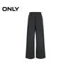 Only Women's High-Waisted Loose Fit Drawstring Casual Straight-Leg Trousers