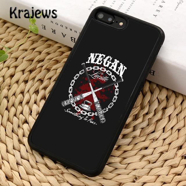 Negan The Walking Dead Phone Case Cover For iPhone 17 Air 16 15 14 plus 11 12 13 pro max coque Shell Fundas