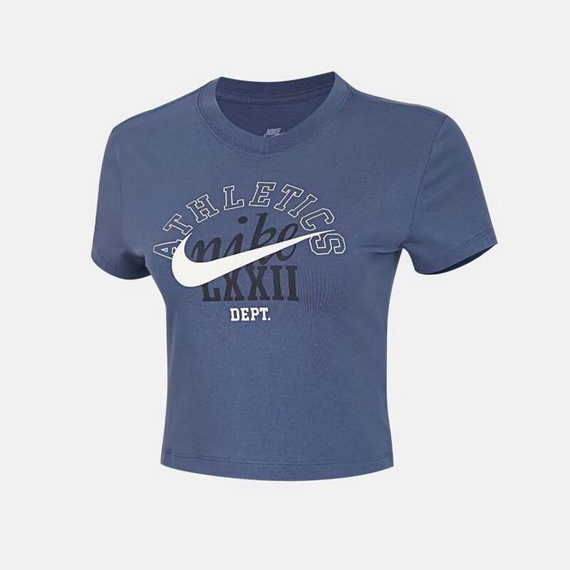 Nike Women s Trendy Knit Short-Sleeve T-Shirt S