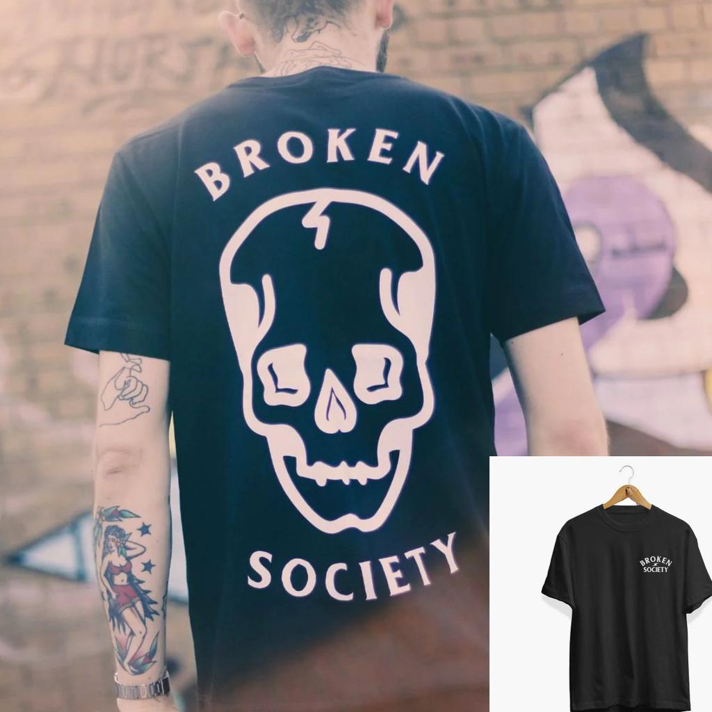 Plague Survivor Tattoo Art Retro Style Casual Tshirt Unisexs and Womens Luxury Brand Top 2026 New Art