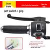 Electric Vehicle Handlebar Combination Switch with Twist Grip, Horn, Start, Headlight & Turn Signal Functions