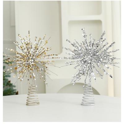 Christmas Tree Ornament With A 30cm Gold Star (1 Piece)
